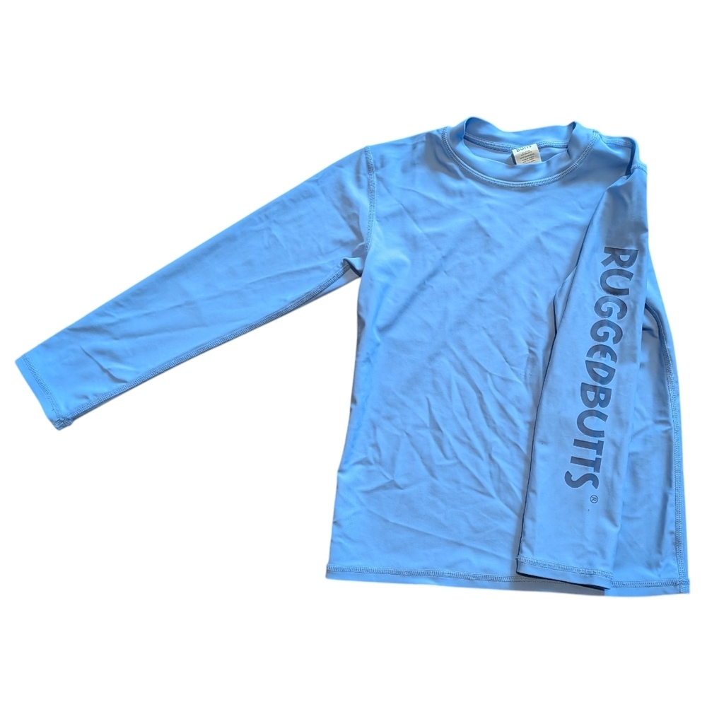 RuggedButts Light Blue Kids Rashguard